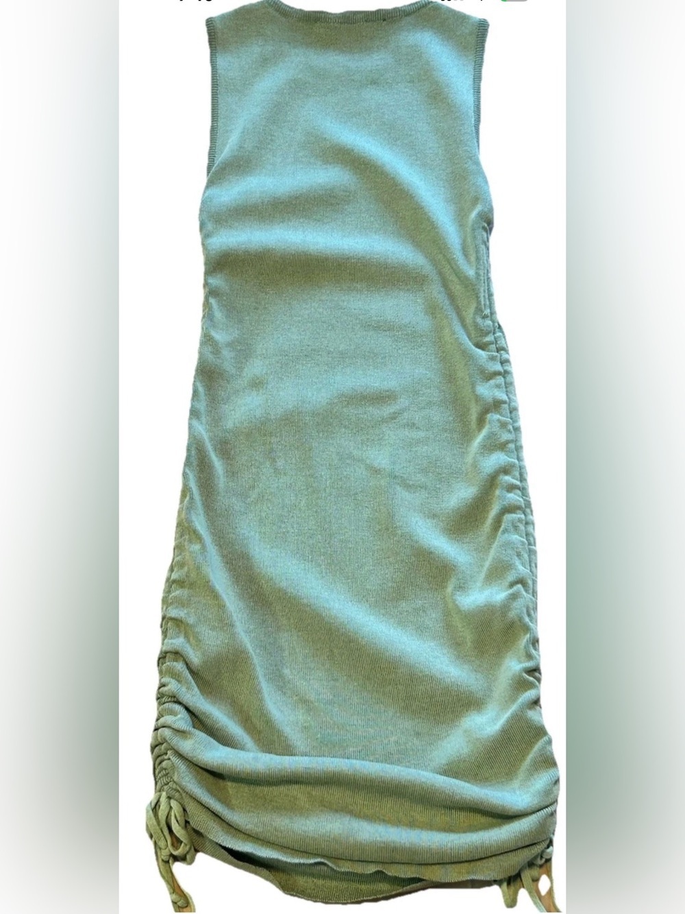 Lioness Sage Green Sleeveless Mini Dress - Picture 3 of 4
